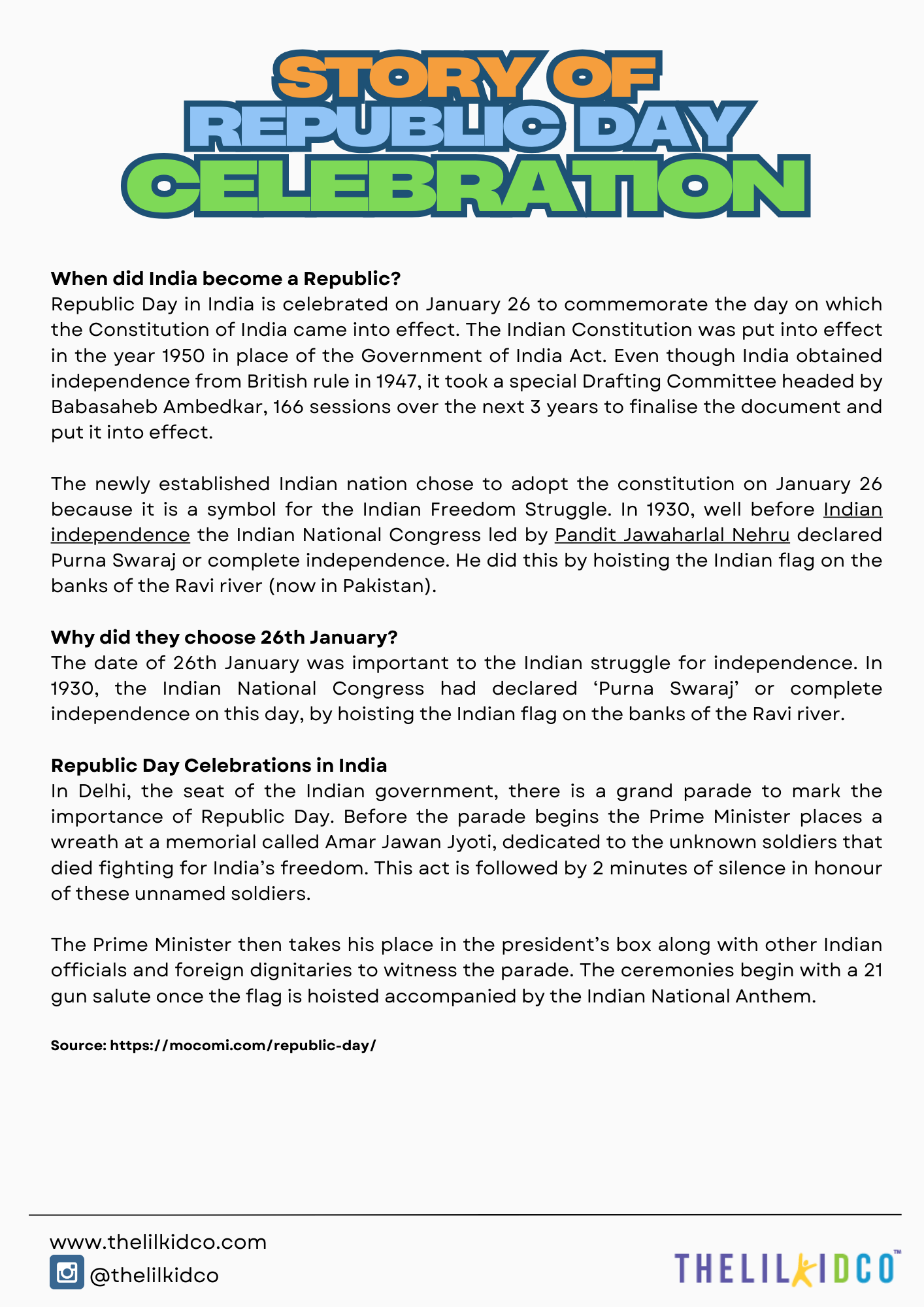 Republic Day Fun Activity Pack – Free Printable