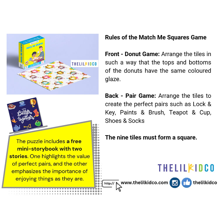 Match Me Squares Puzzle