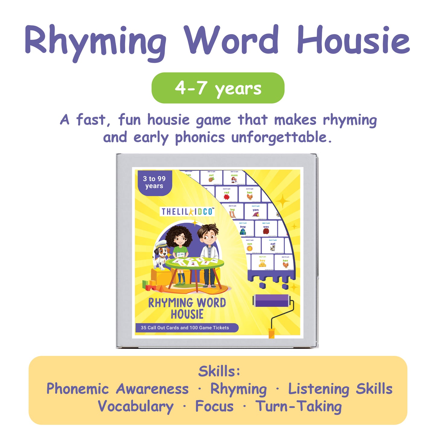 Rhyming Word Housie