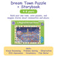 Magical Dream Town Puzzle & Storybook