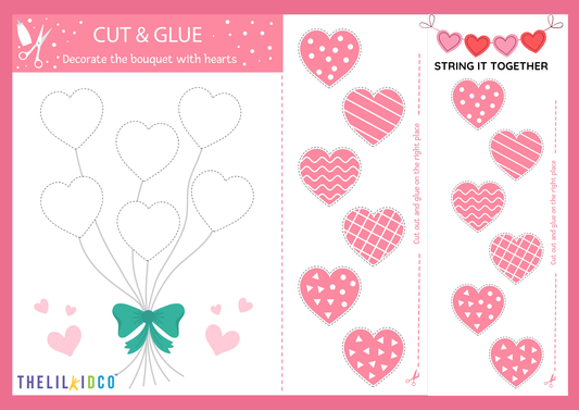 Valentine Day Fun Activity Pack – Free Printable