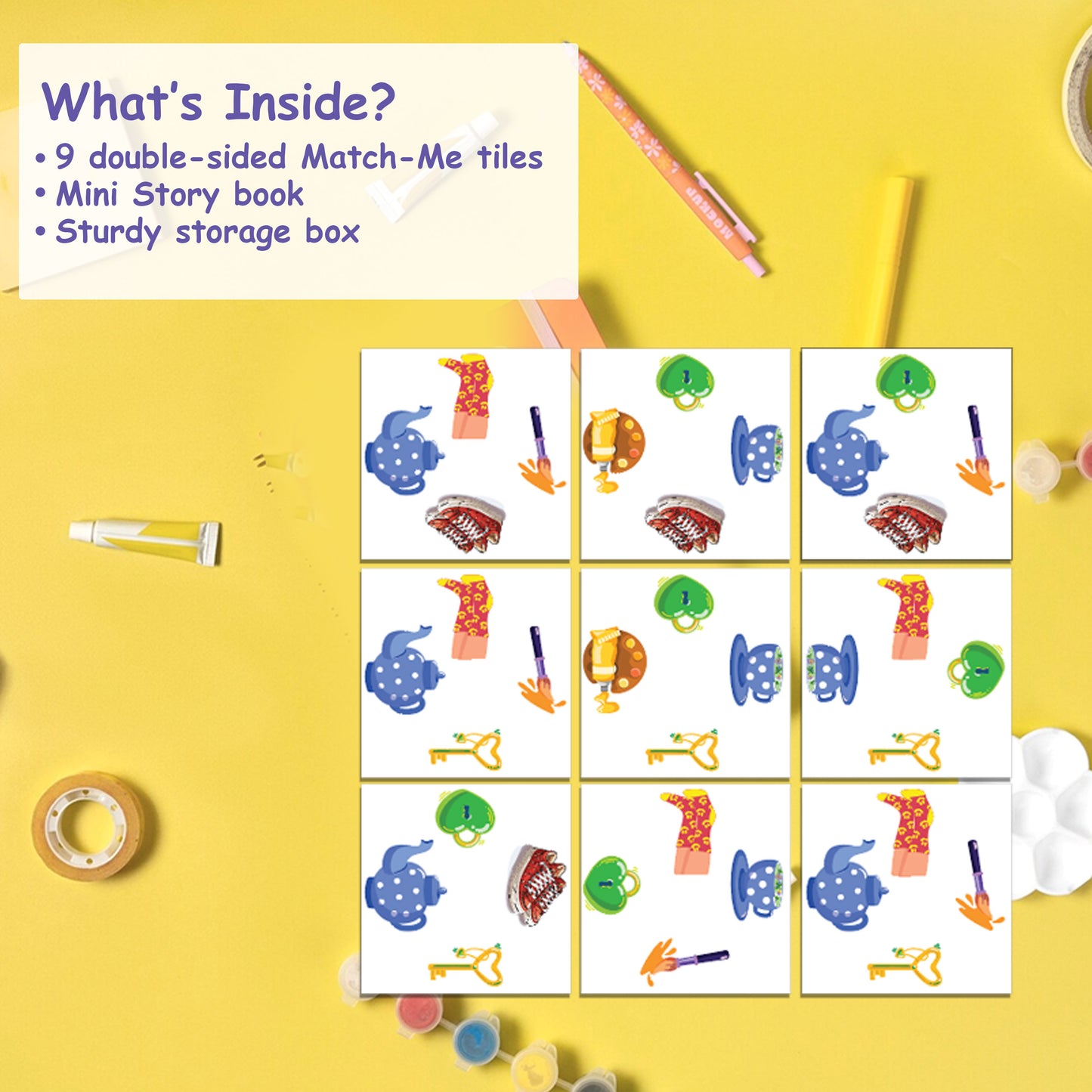 Match Me Squares Puzzle