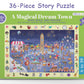 Magical Dream Town Puzzle & Storybook