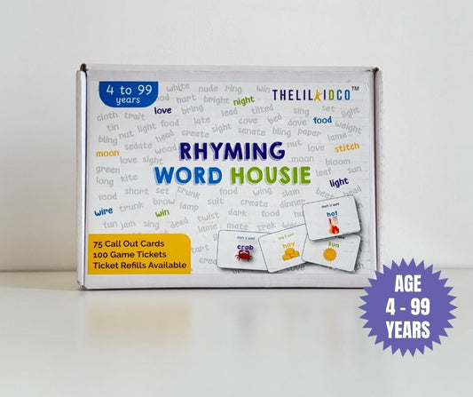 Rhyming Word Housie